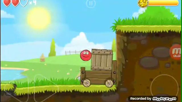 Привет сегодня мы будем играть в игру red ball 4 красный шар. смотреть онлайн