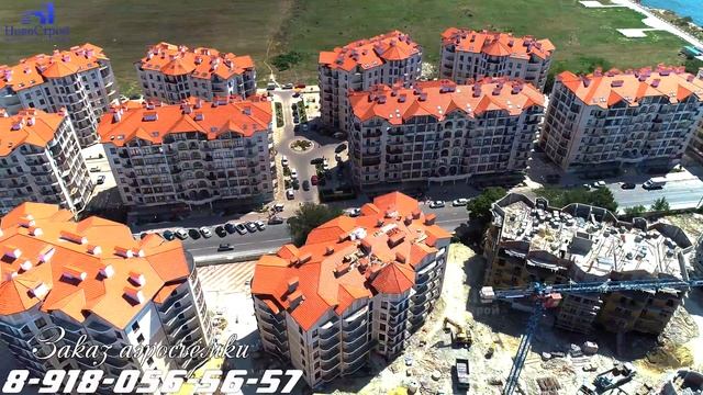 ЖК Черноморский-2 || Обзор строительства комплекса 3 августа || НовоСтрой Геленджик 2018 смотреть онлайн