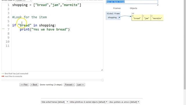 Python - Finding items in a list смотреть онлайн