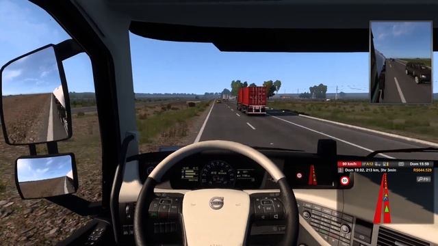 ETS2 - Indiara para Posselândia - Bitrem Combustível Vazio смотреть онлайн