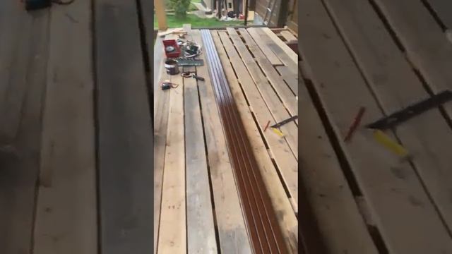 Часть 1. Монтаж доски Woodvex и ограждения Оutdoor. смотреть онлайн