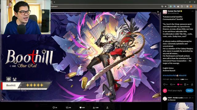 ทำถึง! คาวบอยอวกาศ Boothill บุก Honkai Star Rail 2.2 🌟🤠 смотреть онлайн