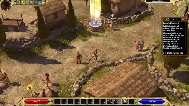 Titan Quest [dark satyr shaman] #1 บอสเซเทอร์ смотреть онлайн