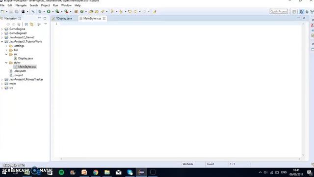 Let's build a Java Application - How to attach CSS files to a Java Window (3) смотреть онлайн