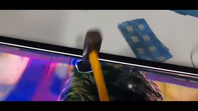 Ремонт матрицы телевизора молотком!.mp4