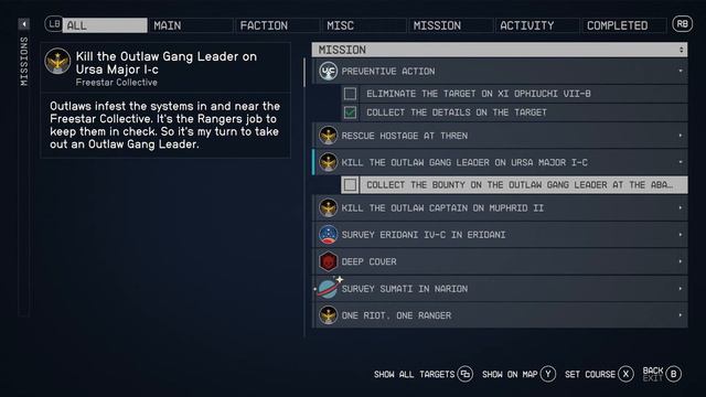 Starfield Walkthrough Part - How to DELETE Unwanted MISSIONS - Press RIGHT THUMBSTICK IN THE MENU смотреть онлайн
