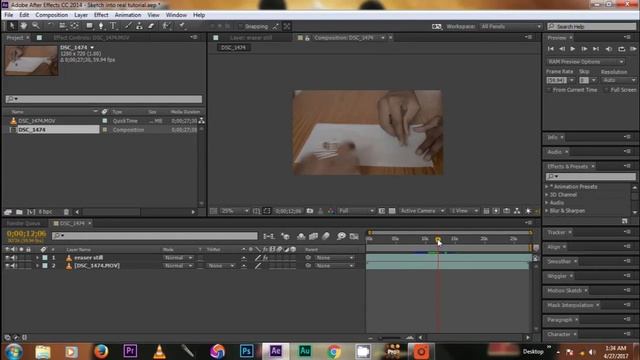 Sketch into life | After Effects Tutorial by Arun Sv смотреть онлайн