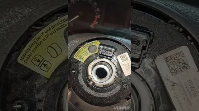 B116854 steering angle sensor basic setting and clock spring setting skoda Rapid vw Vento DSG gear смотреть онлайн