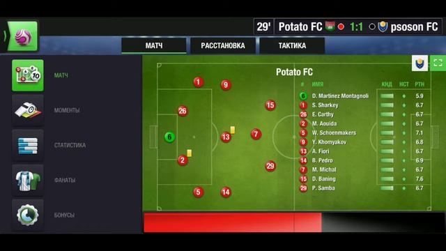 TOP ELEVEN. Лучшая тактика на сезон и советы по игре.