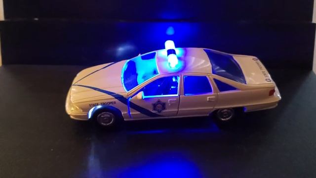Custom 1/43 scale Arkansas State Police with working led lights смотреть онлайн