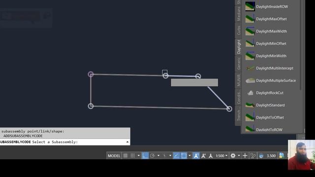 Create a assembly from a polyline in Autodesk Civil 3D Part 2 смотреть онлайн