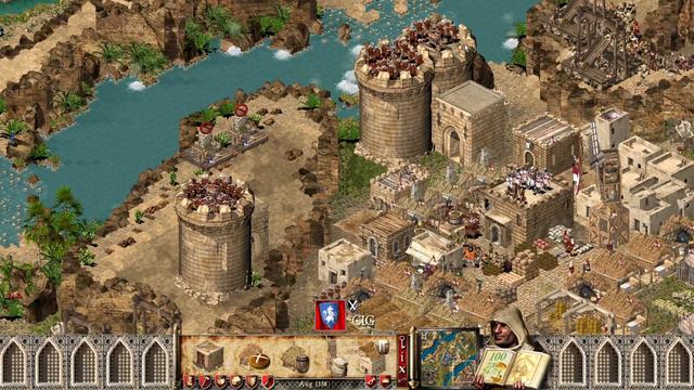 Stronghold Crusader - Mission 71 - Nobles vs. Scoundrels смотреть онлайн