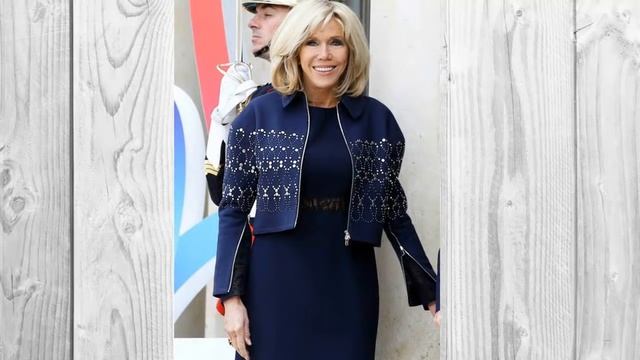 Ужасы стиля от Бриджит Макрон. Скандальный стиль первой леди Франции! смотреть онлайн