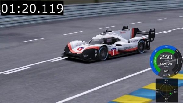 SMASHING The LE MANS Lap RECORD | Porsche 919 Hybrid EVO