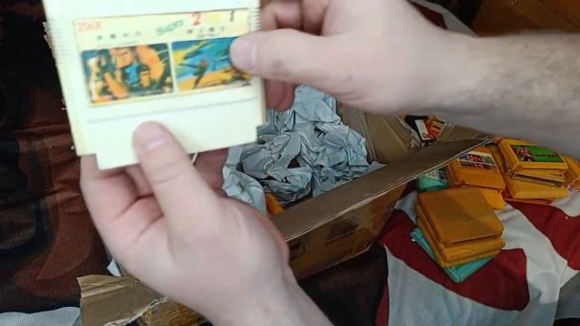 Распаковка картриджей и приставок из Китая смотреть онлайн