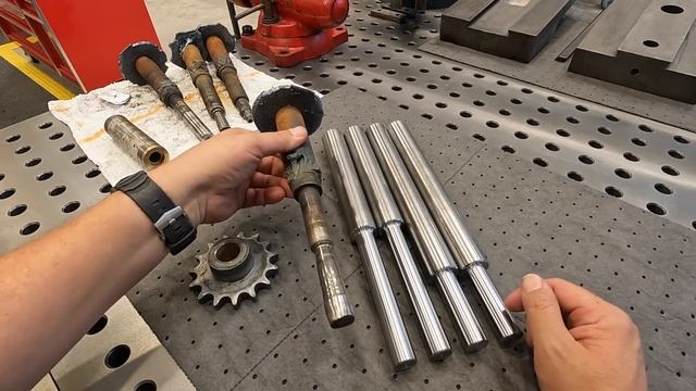 SNS 366: Machining New Stub Shafts, Sprocket Repair смотреть онлайн