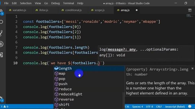 Array || Javascript Tutorials in Nepali смотреть онлайн