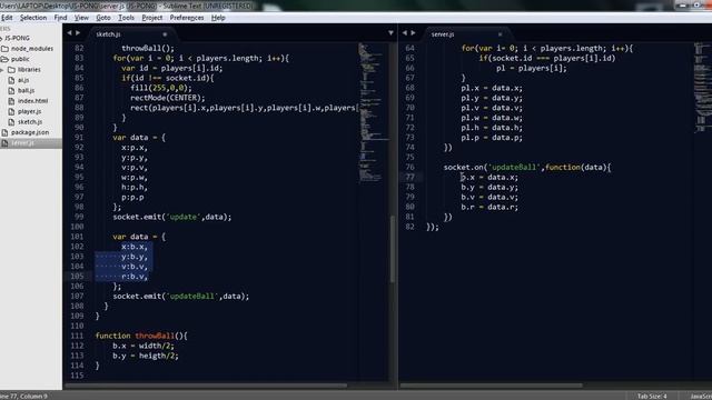 Programando PONG multijugador con Node.js + Socket.io + Express | Tercera parte смотреть онлайн