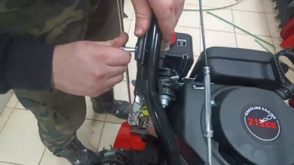 Сборка Снегоуборщика Krotof!