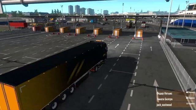 Едем в Россию DLC Beyond the Baltic Sea (Euro Truck Simulator 2) смотреть онлайн