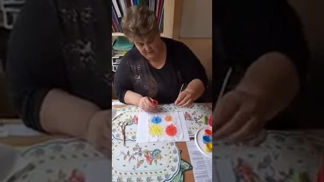 Роспись по ткани "БАТИК" смотреть онлайн