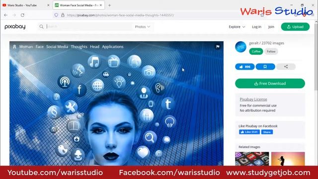 How To Download Copyright Free Images From Google | Free Videos | Royalty Free Images For YouTube смотреть онлайн