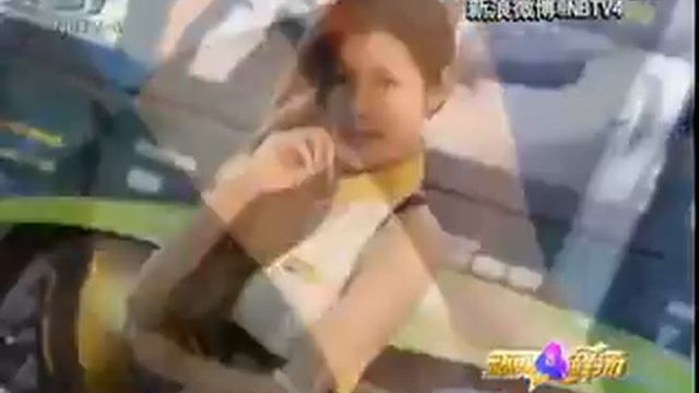 Bikini Child Models - Both 5 Years Old At The Car Show In China