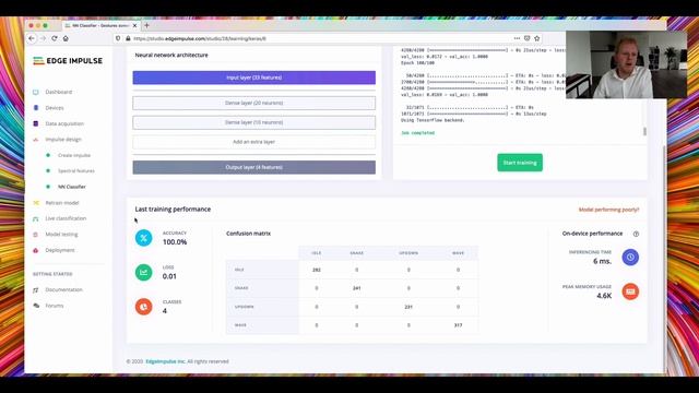 Building a Continuous Motion Recognition System with Embedded Machine Learning смотреть онлайн