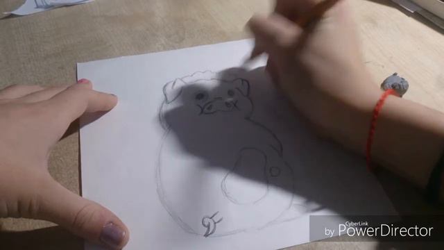 НОВОГОДНИЙ DIY/РИСУЕМ НОВОГДНЕГО ПУХЛЮ/для канала Pretty Cat/Helga Mix смотреть онлайн