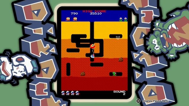 Arcade Game Series: Dig Dug - Turnip / Round 2 Clear смотреть онлайн