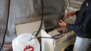 Использование стиральной машины автомат без водопровода