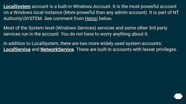 What is the NT AUTHORITY\SYSTEM user? смотреть онлайн
