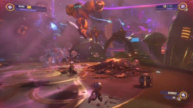 Игромультфильм Ratchet & Clank / Сквозь Миры [4K ultra HD] Полное прохождение на PS 5 (финал) смотреть онлайн