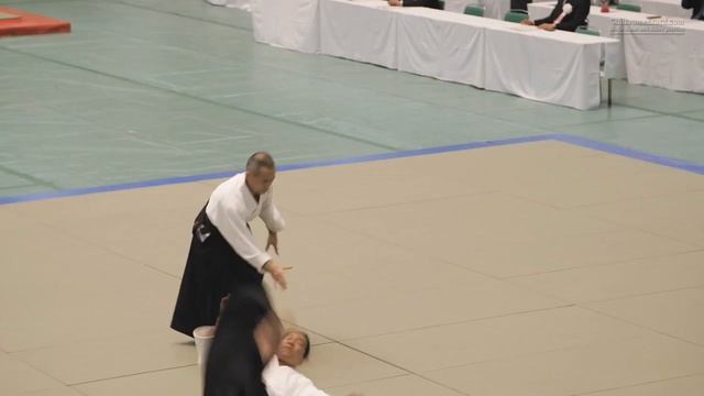 56-я Всеяпонская демонстрация айкидо (2018). Сунзо Хонзава