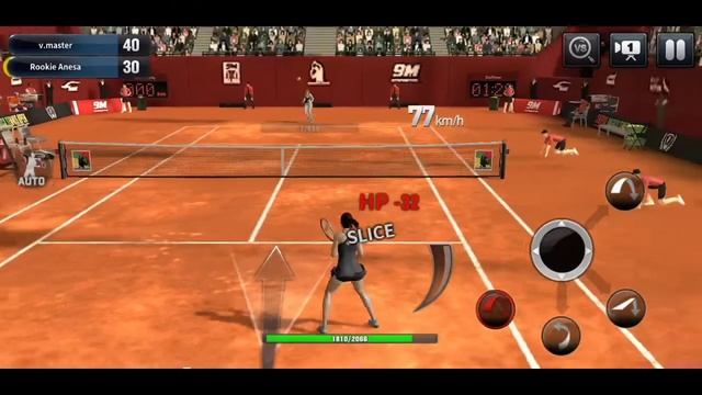 Ultimate tennis :3d online sports gameplay walkthrough part -3(iOS ,Android) смотреть онлайн