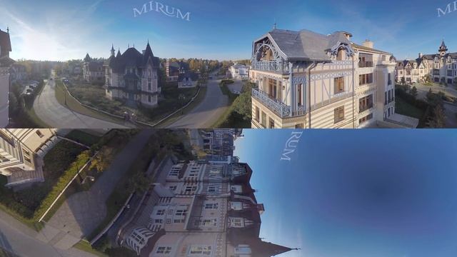 Панорамное видео 360 градусов – виртуальный тур по посёлку Довиль смотреть онлайн