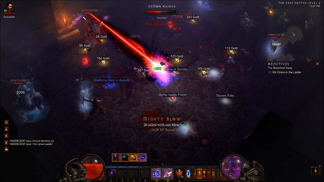262k DPS Archon Wizard Paragon 100 Farming Act 3 (1.0.4 Gear) смотреть онлайн