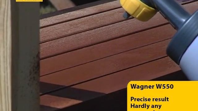 Pistola eléctrica HVLP W550 - Wagner смотреть онлайн