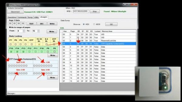 Mifare Ultralight operations - part2