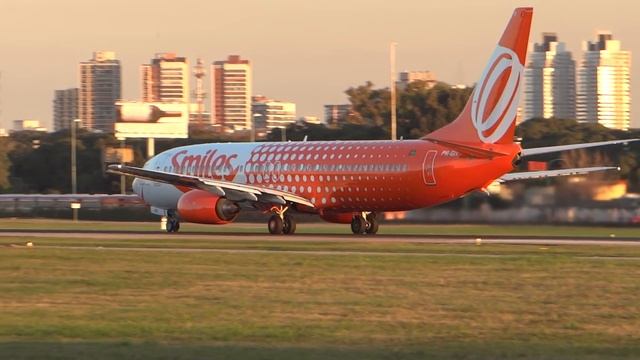 PR-GIT D CAB 13 Boeing 737-809 GOL SMILES HD SABE-AEP смотреть онлайн