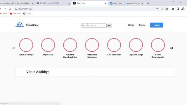 INSTA SHARE @(INSTAGRAM CLONE) || Mini Project React Js || Nxtwave || CCBP 4.0 смотреть онлайн