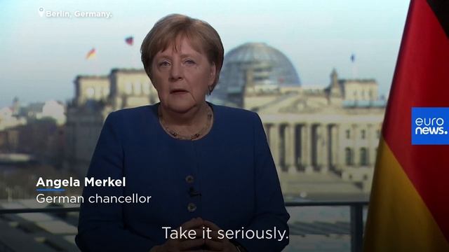 Coronavirus is biggest challenge for Germany since WW2, says Angela Merkel смотреть онлайн