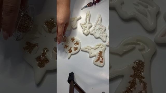 Новогодний декор||эпоксидная смола смотреть онлайн