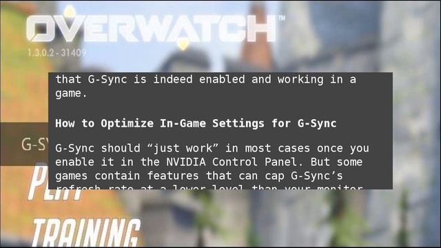 How to Enable, Optimize, and Tweak NVIDIA G-Sync смотреть онлайн