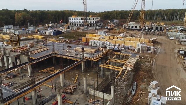 Саларьево парк | Ход строительства. Октябрь | ПИК смотреть онлайн