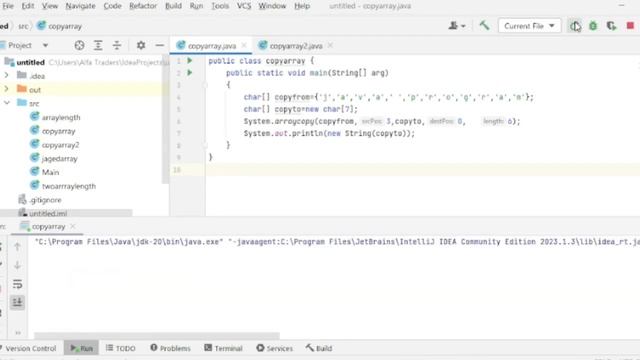 Arrays in Java | How to copy arrays in java using system arraycopy смотреть онлайн
