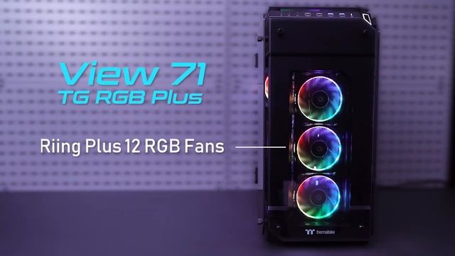 Thermaltake View 71 TG RGB Plus and View 21 TG RGB Plus Introduction смотреть онлайн
