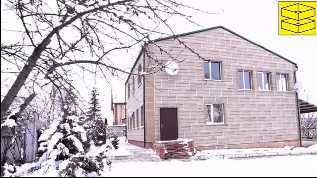 Фасадные термопанели Бергфлекс. Готовые фасады смотреть онлайн