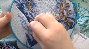 Вышивка в два прокола. Как я это делаю)