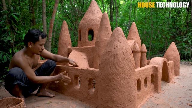 Rescue Dog From Raining Storm Build Dog House Mud For Puppies смотреть онлайн